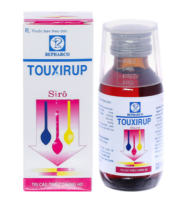 Touxirup siro (Chlorpheniramine + Dextromethorphan + Guaifenesin)