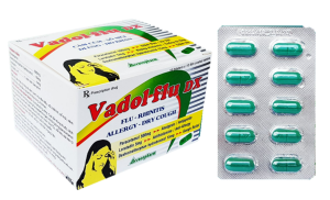 Vadol Flu DX (Dextromethorphan + Loratadine + Paracetamol)