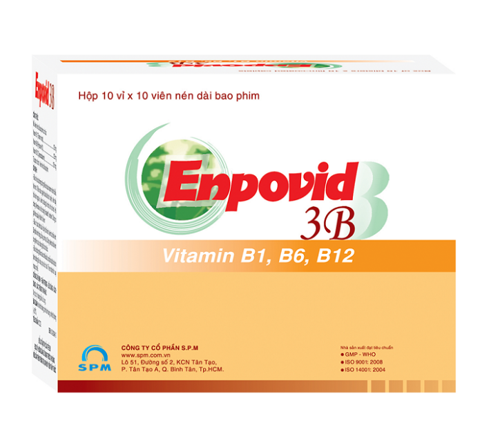 Enpovid 3B (Vitamin B1 + Vitamin B6 + Vitamin B12)