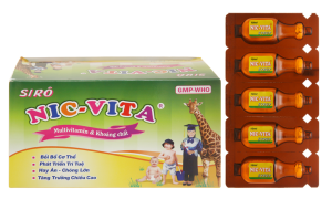 Nic-Vita Siro (Khoáng chất + Lysine + Các Vitamin)