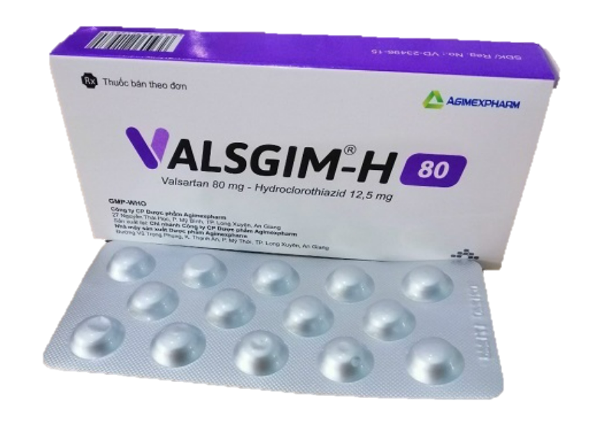 Valsgim-H 80 (Hydrochlorothiazide + Valsartan)