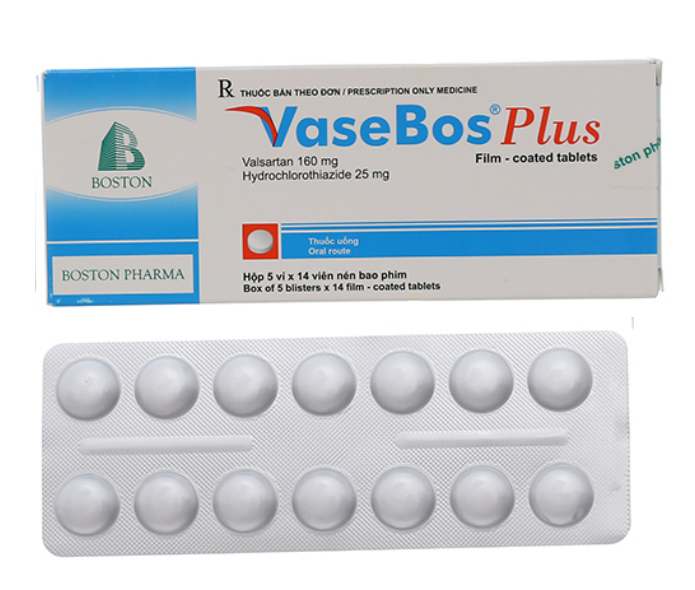 Vasebos plus (Hydrochlorothiazide + Valsartan)