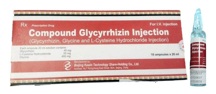 Compound Glycyrrhizin Injection (Glycine + Glycyrrhizinate + L-Cysteine)