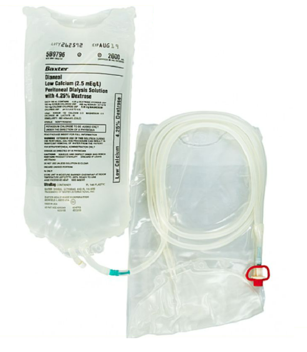 Dianeal Low Calcium (2,5mEq/l) Peritoneal Dialysis Solution with 4,25% Dextrose (Dung dịch thẩm phân màng bụng)