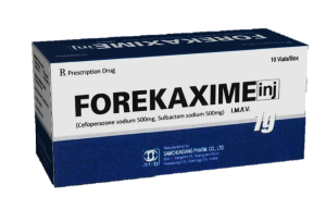 Forekaximeinj 1g (Cefoperazone + Sulbactam)