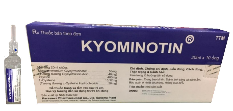 Kyominotin (Glycine + Glycyrrhizinate + L-Cysteine)