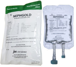Nephgold (Amino Acid dùng cho bệnh nhân suy thận)