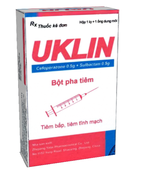 Uklin (Cefoperazone + Sulbactam)