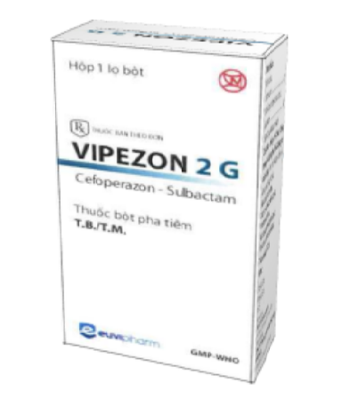 Vipezon 2g (Cefoperazone + Sulbactam)