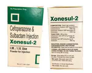 Xonesul-2 (Cefoperazone + Sulbactam)