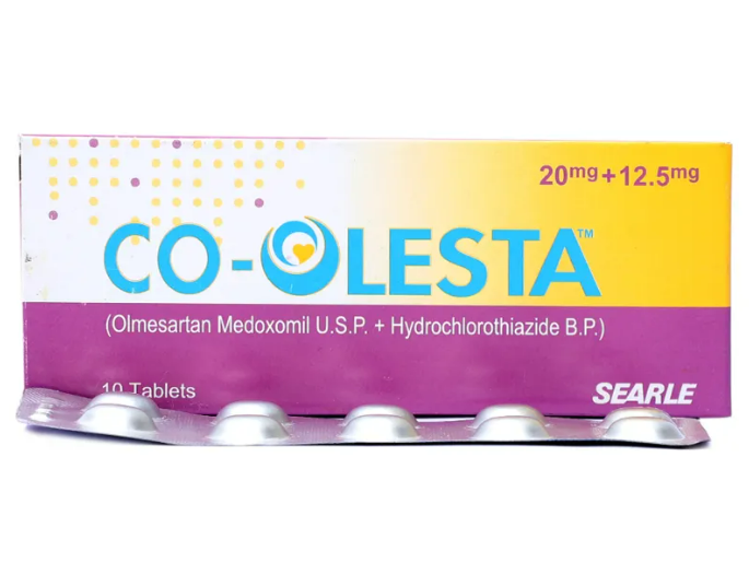 Co-Olesta (Hydrochlorothiazide + Olmesartan)