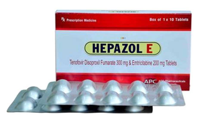 Hepazol E (Emtricitabine + Tenofovir) 
