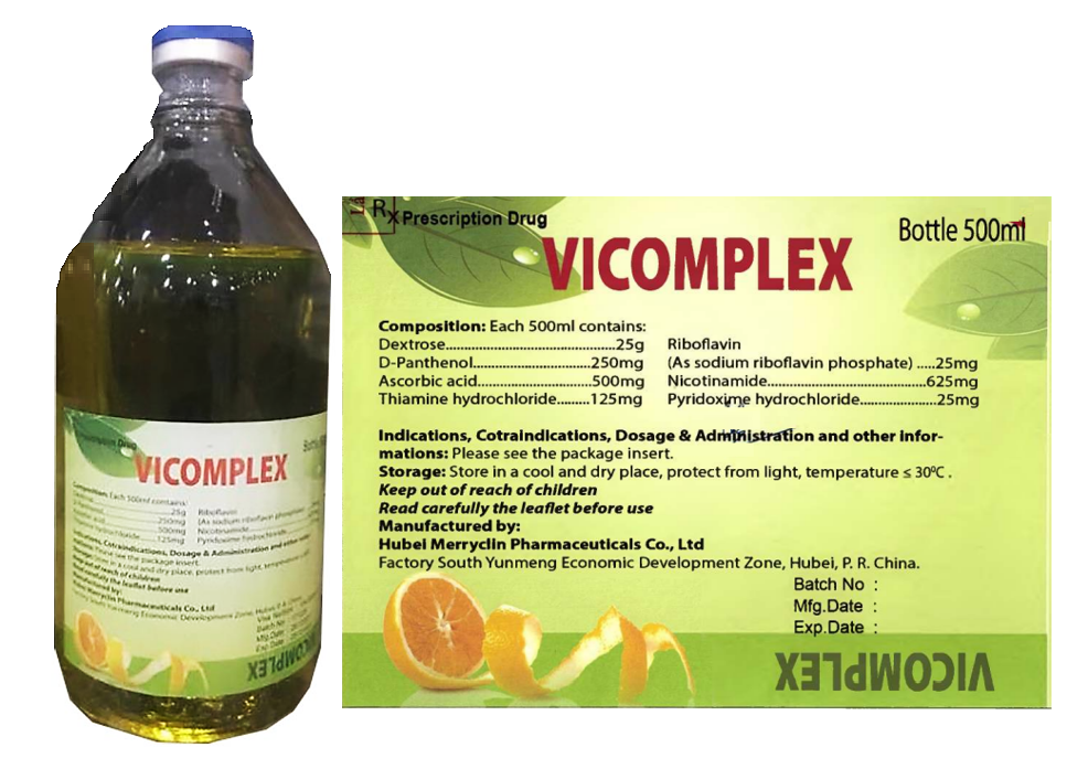Vicomplex (Glucose + Multivitamin Injection)