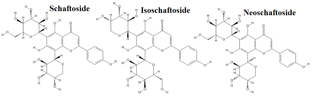 Cấu trúc hóa học một số hoạt chất có trong Kim tiền thảo (Desmodium styracifolium Merr).