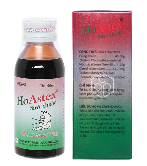 HoAstex Siro thuốc