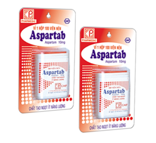 Viên nén Aspartab (Aspartam 10mg)