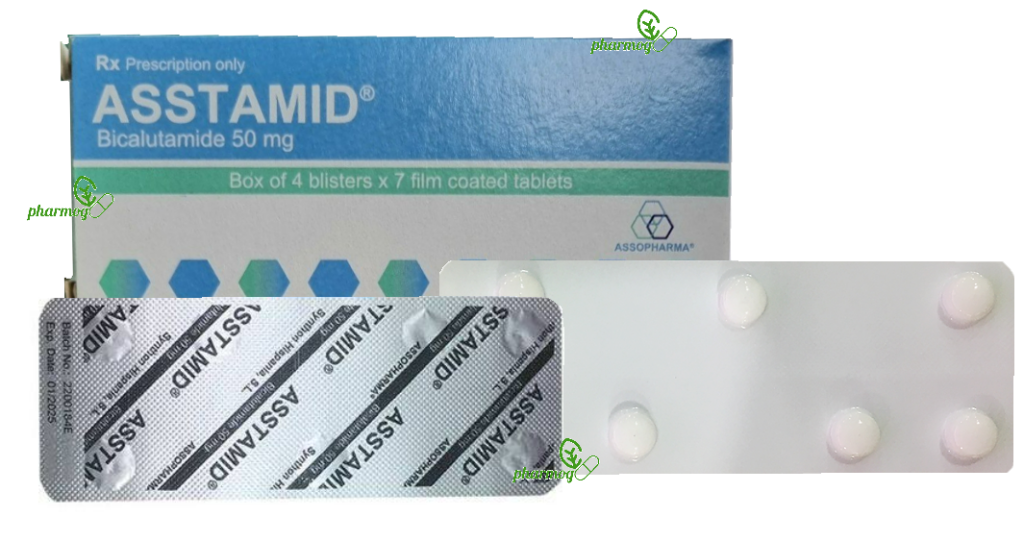 Asstamid (Bicalutamide 50mg viên nén bao phim)