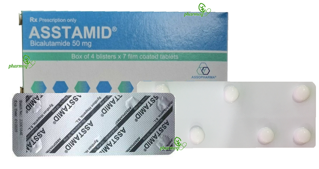 Asstamid (Bicalutamide 50mg viên nén bao phim)