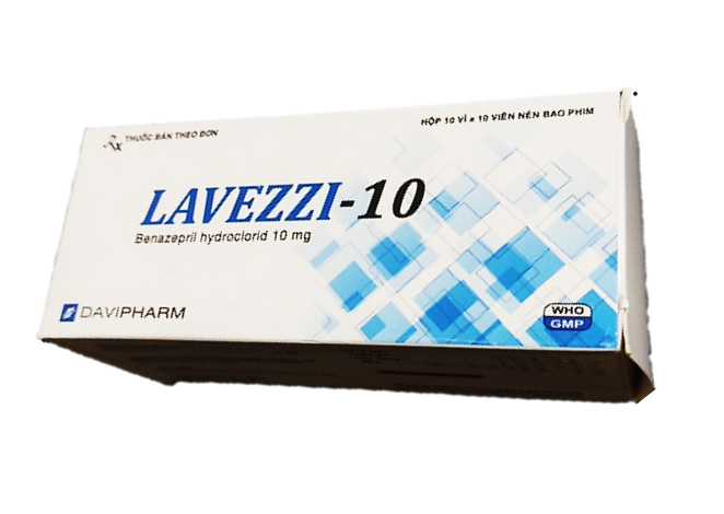 Lavezzi-10 (Benazepril hydroclorid 10mg)