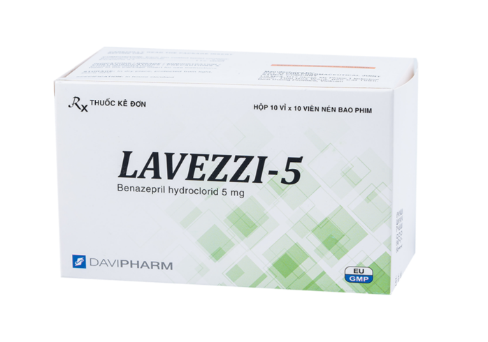 Lavezzi-5 (Benazepril hydroclorid 5mg)