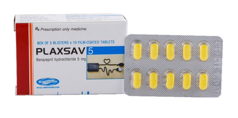 Plaxsav 5 (Benazepril 5mg)