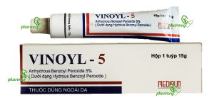 Vinoyl-5 (Gel bôi ngoài da có chứa Benzoyl Peroxide 5%)