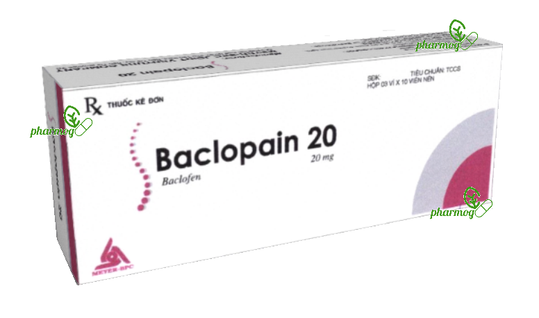 Baclopain 20 (Baclofen 20mg)