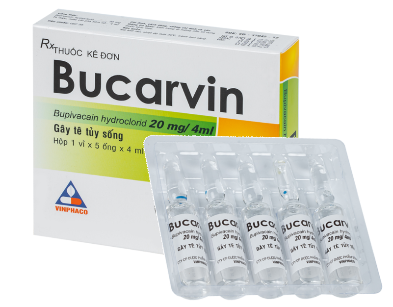 Bucarvin (Bupivacaine 20mg/4ml)