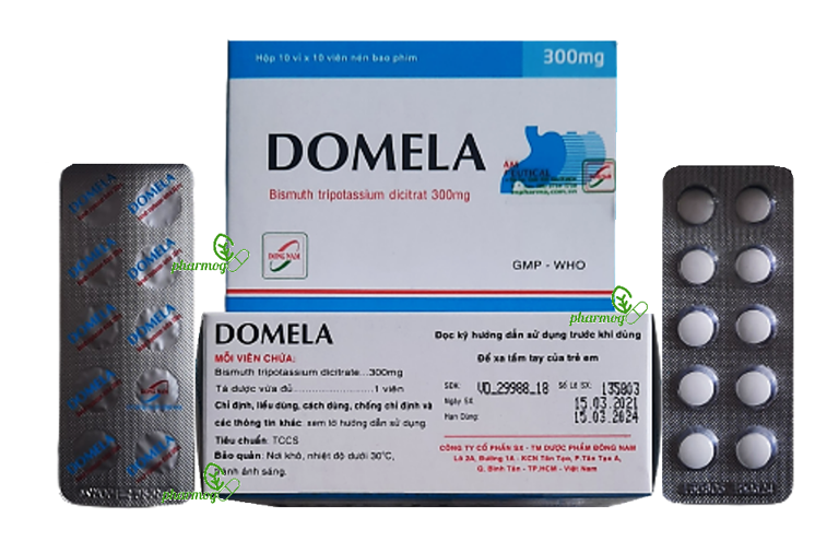 Domela (Bismuth tripotassium dicitrate 300mg)