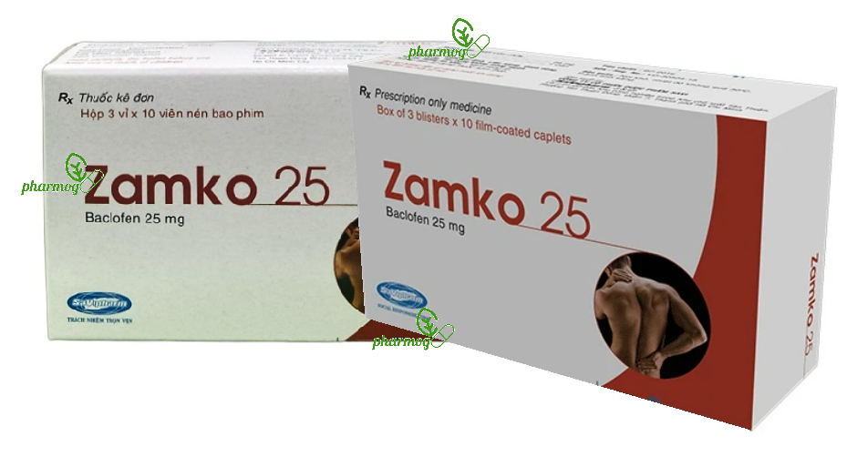 Zamko 25 (Baclofen 25mg)